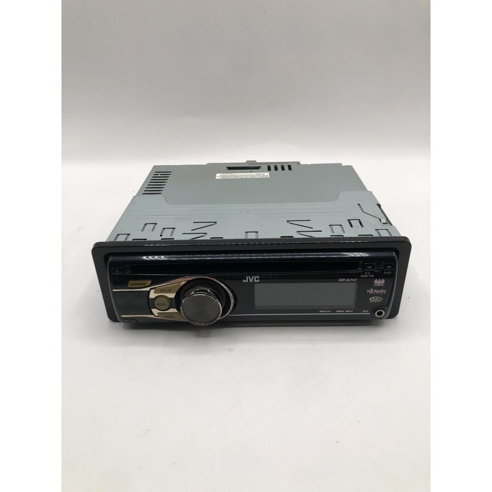 JVC KD-A315 CD Receiver Player Radio MP3 Aux RGB Color Change - UNTESTED